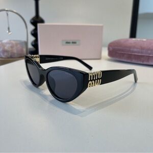 Miu Miu Cat Eye Sunglasses Classic Chic Designer Style
